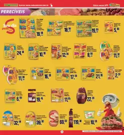 Encarte Redeconomia Página 3: Pizza sadia €19,99, Hot Bowls Sadia Almôndega/Carbonara/Brócolis €11,99
