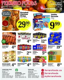 Ferraro Foods flyer Page 1