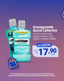 Catálogo Drogaria Catarinense Página 5: Enxaguante Bucal Listerine Cool Mint €17,90