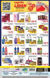 Encarte Lider Atacadista Página 4: Papel toalha bianco multiuso €3,78, Lava roupas líquido aquafast lavagem rápida €11,98