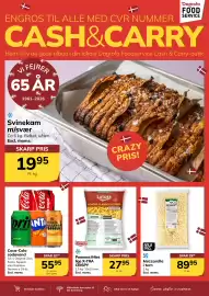 Dagrofa S-Engros tilbudsavis Side 1: Lutosa Pommes frites lige X-TRA CRISPY €27,95, Coca-Cola sodavand €55,95