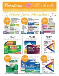 Kinney Drugs weekly ad Page 1