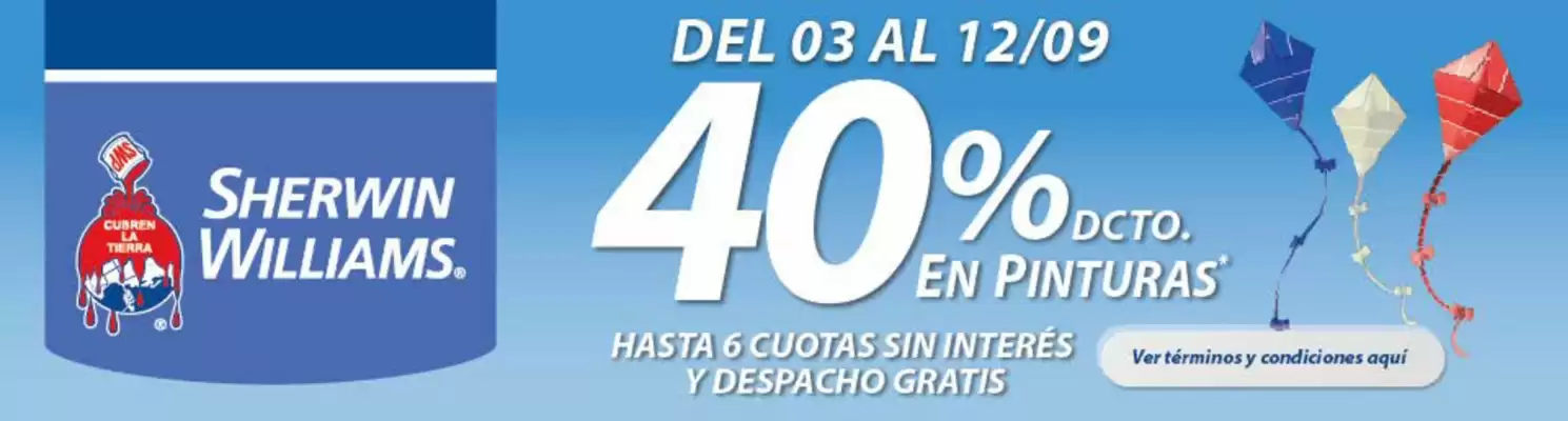 Catálogo Sherwin Williams (válido hasta 14-09)