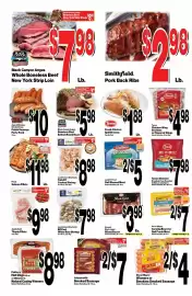 Super Saver weekly ad week 36 Page 2: Landlocked Seafoods EZ Peel White Raw Shrimp €7,98
