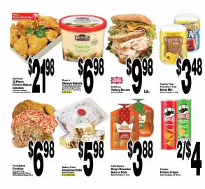 Super Saver weekly ad week 36 Page 6: King's Hawaiian Buns or Rolls €3,88, Bakery Fresh Cinnamon Rolls €5,98