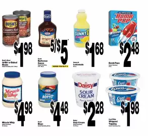 Super Saver weekly ad week 36 Page 7: Kraft Mayo €4,48, Miracle Whip €4,98