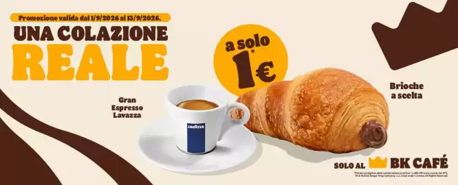 Volantino Burger King Pagina 1