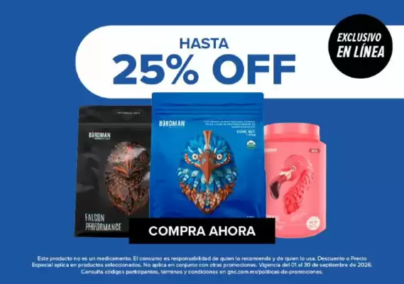 GNC (válido hasta 30-09)