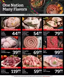 Oxford Freshmarket catalogue week 36 Page 2: Beef Mince €99,99, Chicken Braai Pack €54,99