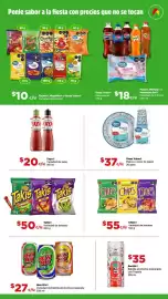 Folleto Bodega Aurrerá Página 4: Chips® Variedad de botanas €0,55, Great Value Platos o vasos de papel €37,00