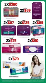 Catálogo Farmapronto Página 33: Femenine toalla extra larga €75,00, Femenine Panty Prot Depe Femeni G-Lig €69,00