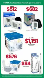 Catálogo Farmapronto Página 35: Omron termometro digital €84,00, Omron nebulizador compresor €1.151,00