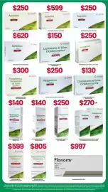 Catálogo Farmapronto Página 47: Avivia Apixabán €620,00, Apixaban 5 mg €300,00