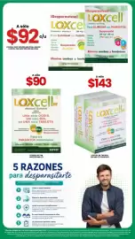 Catálogo Farmapronto Página 5: Loxcell susp 400,200 mg 20 ml junior €92,00, Loxcell nf €143,00