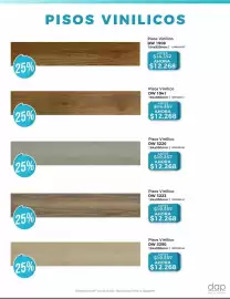 Catálogo Dap Ducasse Página 14: Pisos villico dw 32201 €1.226,00, Pisos vinilco dw 3222 €1.268,00