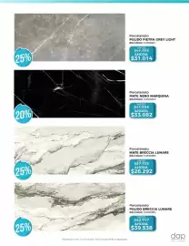 Catálogo Dap Ducasse Página 9: Porcelanato mate nero marquina €33,08, Porcelanato €28.292,00