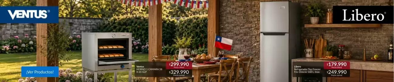 Catálogo Constructor Sodimac Página 1: Ventus - mesa de cabra €299.990,00