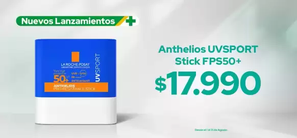Catálogo Cruz Verde Página 1: Anthelios stick fps50+ €17.990,00