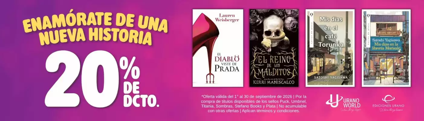 Librería Nacional (válido hasta 2-10)
