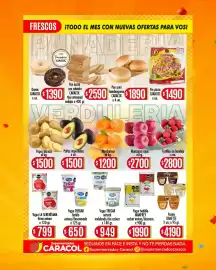 Catálogo Supermercados Caracol Página 4: Tregar yogur natural €949,00, Tregar yogur batido entero/descremado €650,00