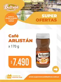 Catálogo Beltrán Supermercados Página 9: Arlistán café €7.490,00
