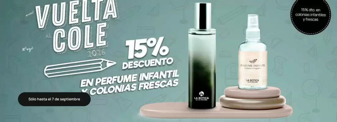 La Botica de los Perfumes (válido hasta el 7-09)