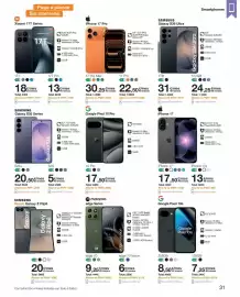Catálogo Orange Página 33: Total - iphone 17 €840,00, Samsung - nuevo galaxy z flip8 €20,00