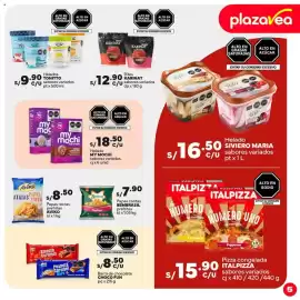 Catálogo Plaza Vea Página 5: Aviko papas fritas €8,50, Bembrasil papas caritas prefritas €7,90