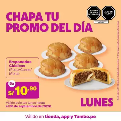 Tambo (válido hasta 30-09)