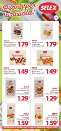 Volantino Famila Superstore Pagina 4: Selex muffin con gocce di cioccolato classico €1,79