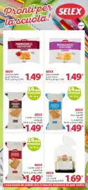 Volantino Famila Superstore Pagina 8: Selex cracker con cereali €1,69, Selex pancrocchelle gusto bacon €1,49
