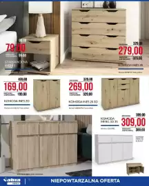 Abra gazetka Strona 12: Szafka nocna Ines €79,00, Komoda Ines €279,00