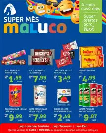 Catálogo Bergamais Supermercados Página 3: Bisc. recheado trimais €1,59, Leite condensado moça €7,99
