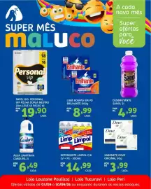 Catálogo Bergamais Supermercados Página 9: Lava roupas em pó brilhante €8,99, Detergente limpol €14,99