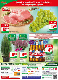 Dino gazetka tydzień 36 Strona 80: Wrzos Garden Girls €6,99, Piwo Tyskie Gronie €4,19