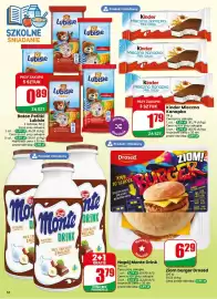 Dino gazetka tydzień 36 Strona 10: Ziom burger Drosed €6,29, Napój Monte Drink Zott €3,79