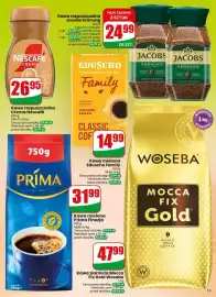 Dino gazetka tydzień 36 Strona 15: Kawa mielona Prima Finezja €31,99, Kawa ziarnista Mocca Fix Gold Woseba €47,99
