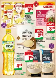 Dino gazetka tydzień 36 Strona 21: Ryż amerykański Sonko 4-pak €3,99, Bułka tarta Kuchnia Smaku €2,99
