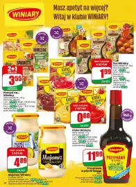Dino gazetka tydzień 36 Strona 24: Przyprawa w płynie Maggi €11,99, Kisiel smak malinowy Winiary €0,88