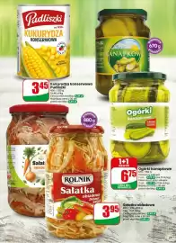Dino gazetka tydzień 36 Strona 25: Ogórki kanapkowe €3,37, Kukurydza konserwowa Pudliszki €3,45