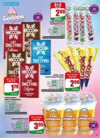 Dino gazetka tydzień 36 Strona 29: Lody kubek €3,95, Lody rożek cytrynowy Grześki €2,99