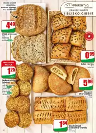 Dino gazetka tydzień 36 Strona 34: Bułka z serem i ziołami €1,25, Ciastko Duet truskawka-wanilia €1,84