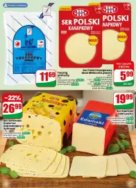 Dino gazetka tydzień 36 Strona 41: Twaróg półtłusty Łobżenica €11,69, Ser Serenada Radamer dojrzewający €26,99