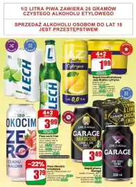 Dino gazetka tydzień 36 Strona 45: Piwo bezalkoholowe Napój bezalkoholowy Jazz Radler cytryna €1,99
