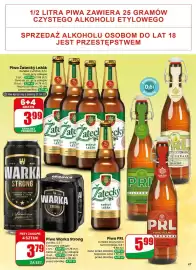 Dino gazetka tydzień 36 Strona 47: Piwo Žatecký Ležák €3,99, Piwo PRL €5,99