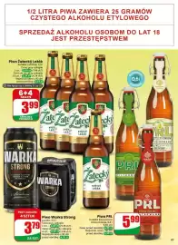 Dino gazetka tydzień 36 Strona 47: Piwo Žatecký Ležák €3,99, Piwo PRL €5,99