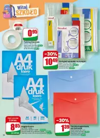 Dino gazetka tydzień 36 Strona 58: Taśma biurowa 19mmx33 m €0,95, Komplet okładek na książki klasa 1-3 Biurfol €10,49