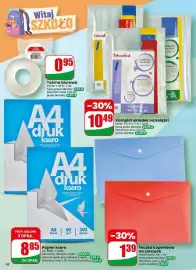 Dino gazetka tydzień 36 Strona 58: Taśma biurowa 19mmx33 m €0,95, Komplet okładek na książki klasa 1-3 Biurfol €10,49