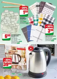 Dino gazetka tydzień 36 Strona 63: Ręcznik kuchenny 50x70 cm €3,99, Szczypce drewniane dł. 21 cm €1,59