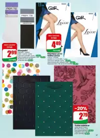 Dino gazetka tydzień 36 Strona 67: Torba ozdobna 23x32x11 cm €2,79, Rajstopy Lycra Gatta Luisse 17 DEN czarne €4,49